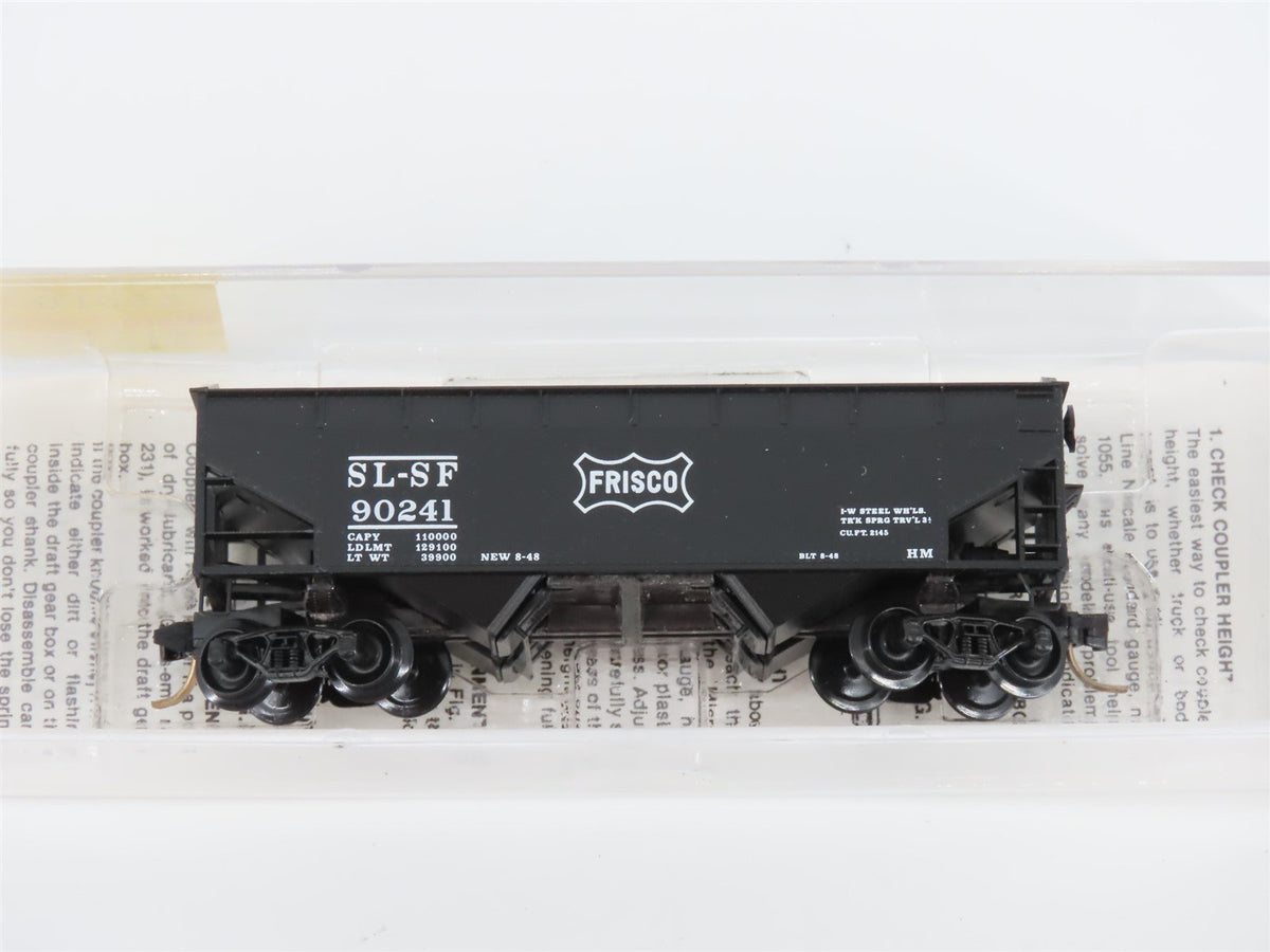 N Scale Micro-Trains MTL 88010 SLSF Frisco 33&#39; 2-Bay Hopper #90241