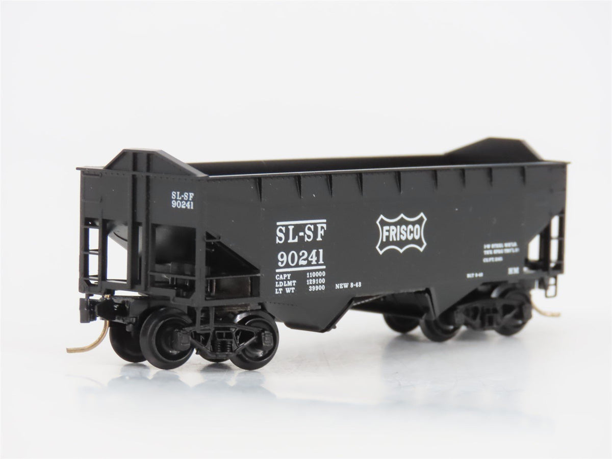 N Scale Micro-Trains MTL 88010 SLSF Frisco 33&#39; 2-Bay Hopper #90241