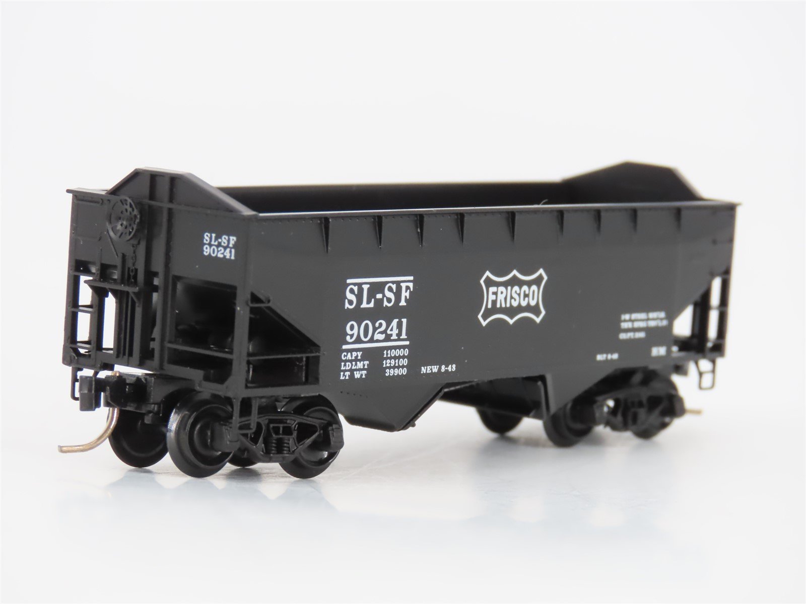N Scale Micro-Trains MTL 88010 SLSF Frisco 33' 2-Bay Hopper #90241