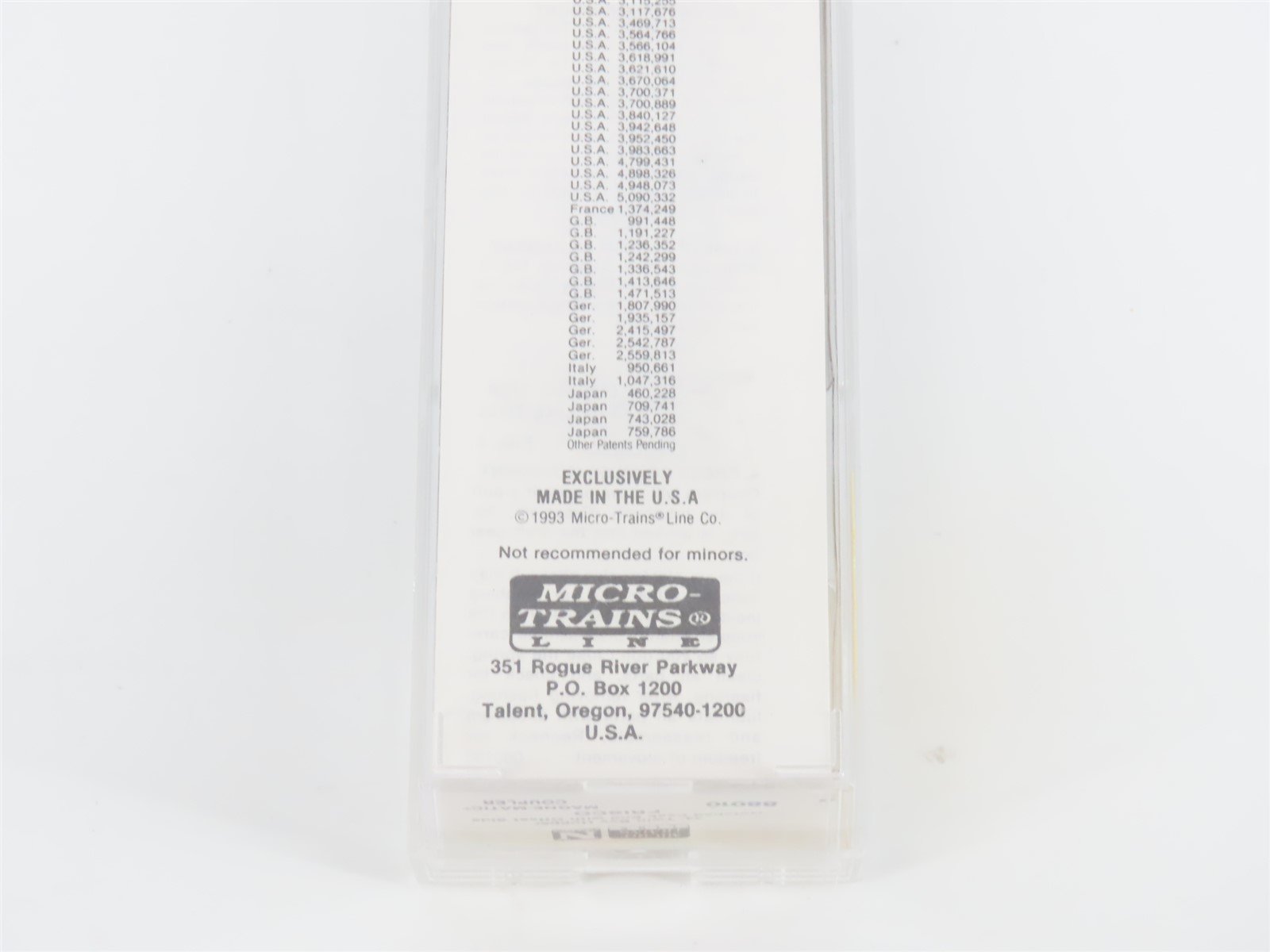 N Scale Micro-Trains MTL 88010 SLSF Frisco 33' 2-Bay Hopper #90241