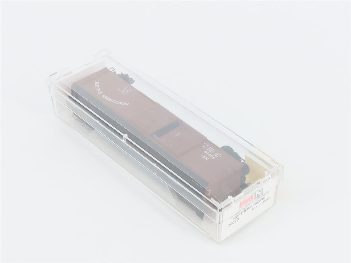 N Micro-Trains MTL 79020 NP Northern Pacific 50&#39; Double Door Box Car #39610