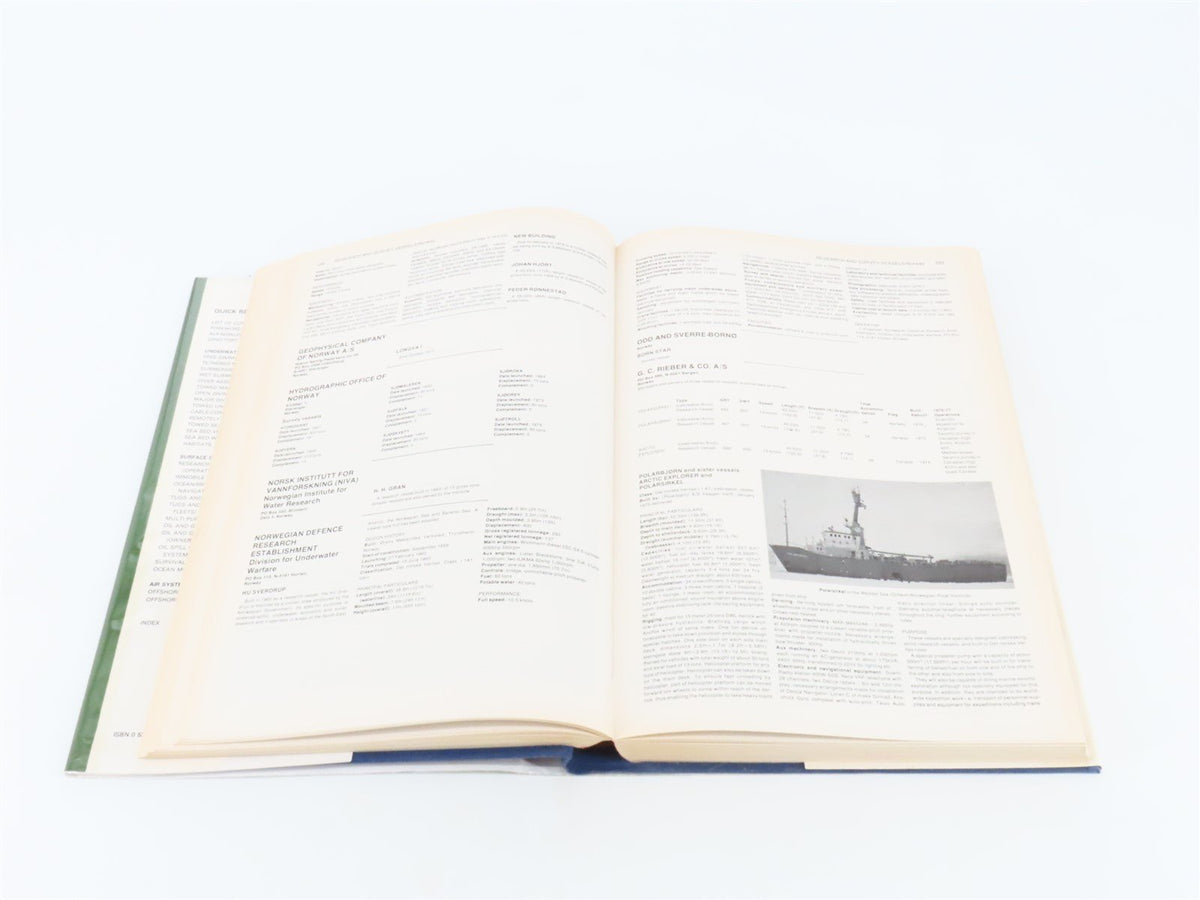 Jane&#39;s Ocean Technology 1979-80 Fourth Edition by Robert L Trillo, Editor ©1979