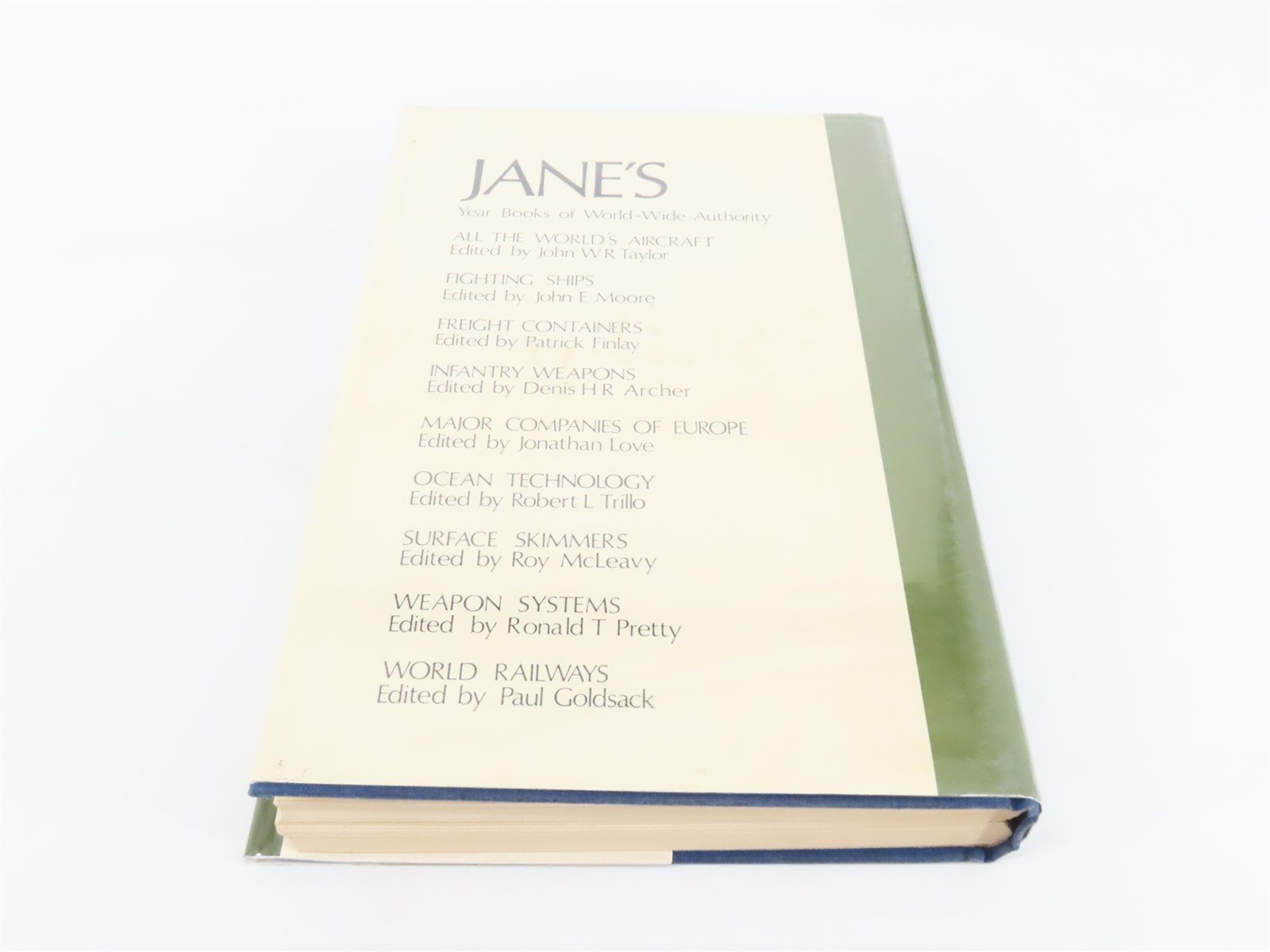 Jane's Ocean Technology 1978 Third Year Of Issue by R. L Trillo, Editor ©1979