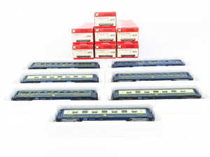 LOT of 7 HO Jouef CIWL Compagnie Internationale des Wagons-Lits Passenger Cars
