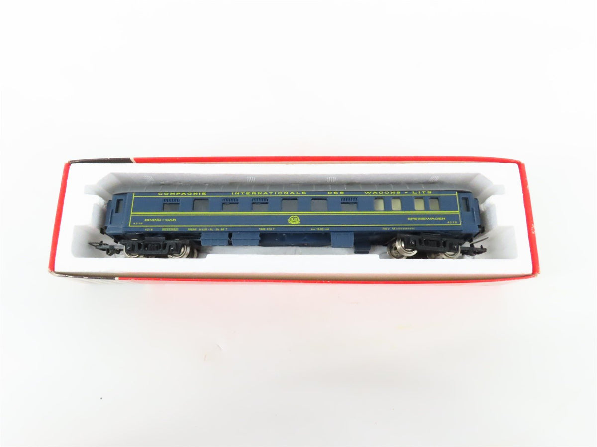 LOT of 7 HO Jouef CIWL Compagnie Internationale des Wagons-Lits Passenger Cars