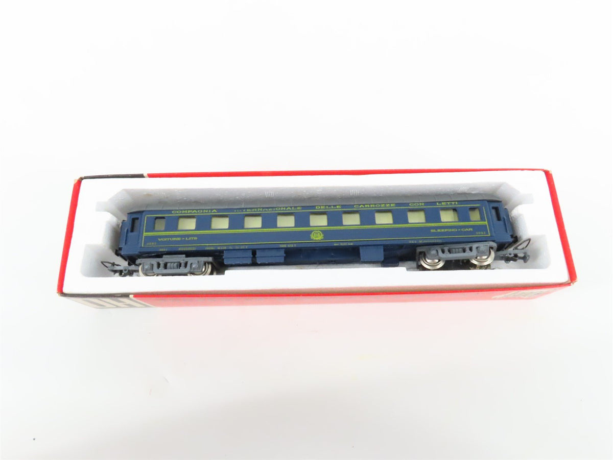 LOT of 7 HO Jouef CIWL Compagnie Internationale des Wagons-Lits Passenger Cars