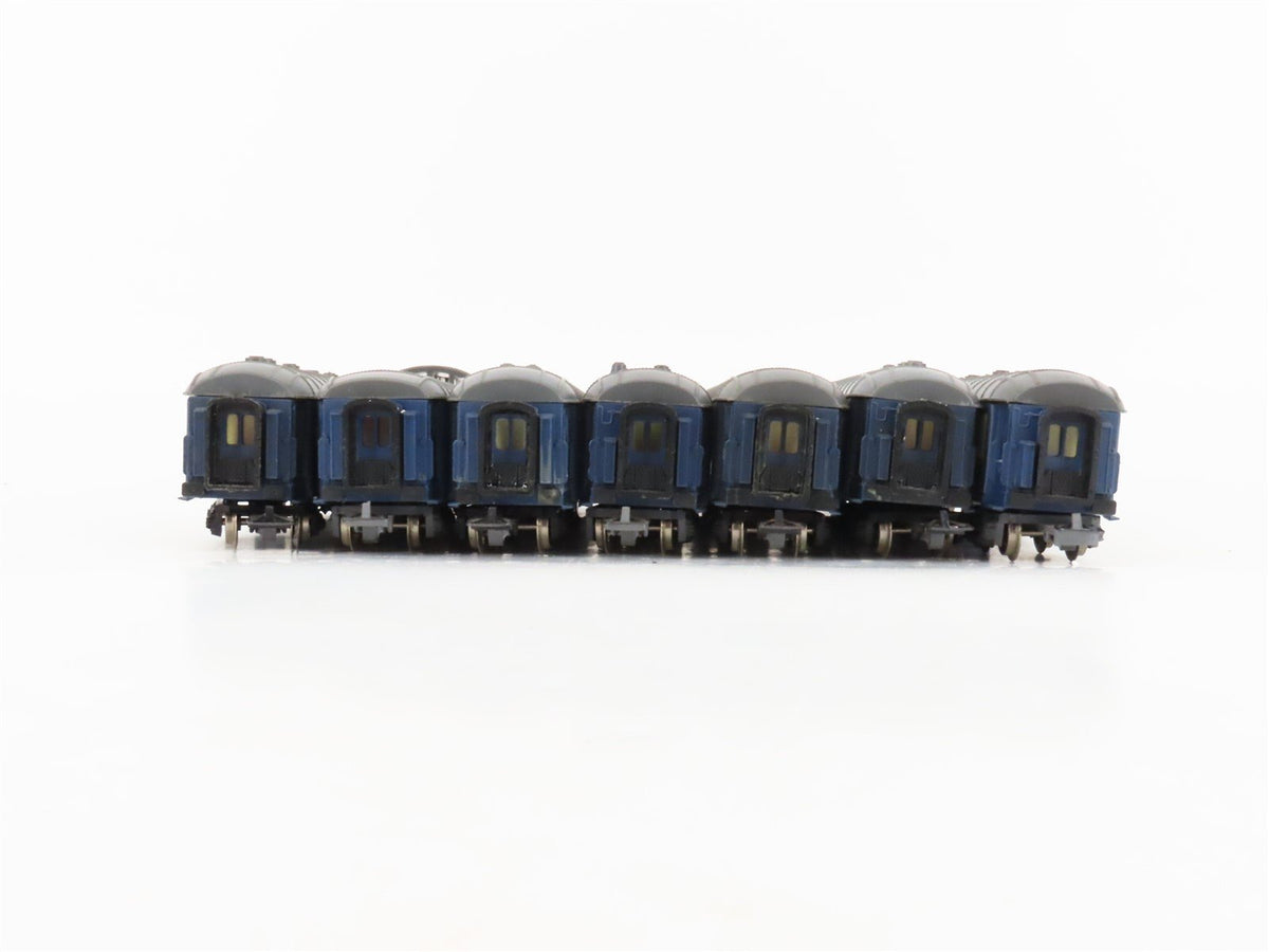 LOT of 7 HO Jouef CIWL Compagnie Internationale des Wagons-Lits Passenger Cars
