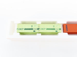 HO Scale Jouef 2631 SNCF SNAY ML Containers 4-Pack
