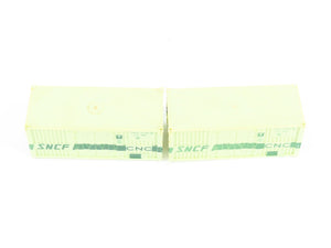 HO Scale Jouef 2631 SNCF SNAY ML Containers 4-Pack