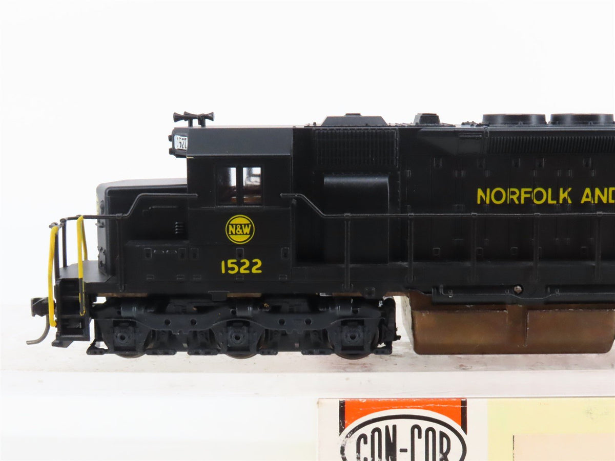 HO Scale Con-Cor 0015-2054 N&amp;W Norfolk &amp; Western EMD SD35 Diesel #1522