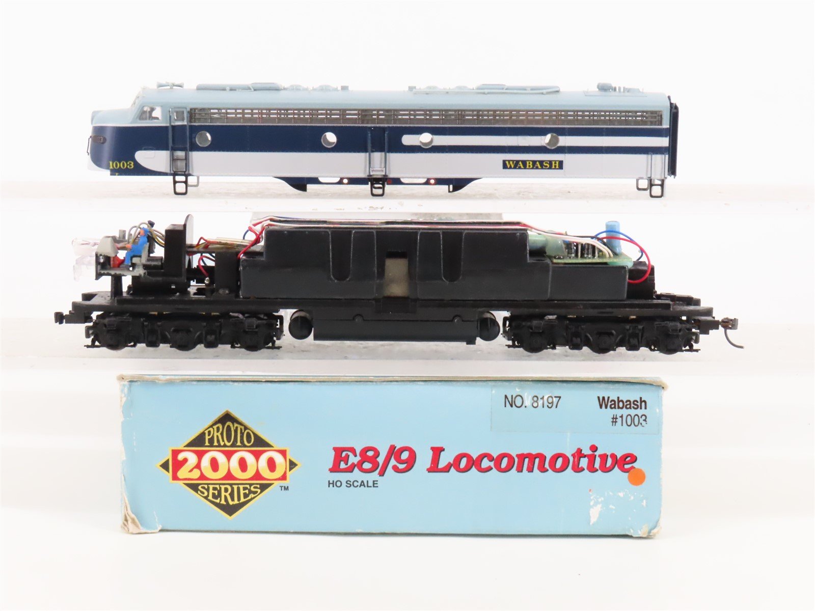HO Scale Proto 2000 8197 WAB Wabash EMD E8/9A Diesel Locomotive #1003