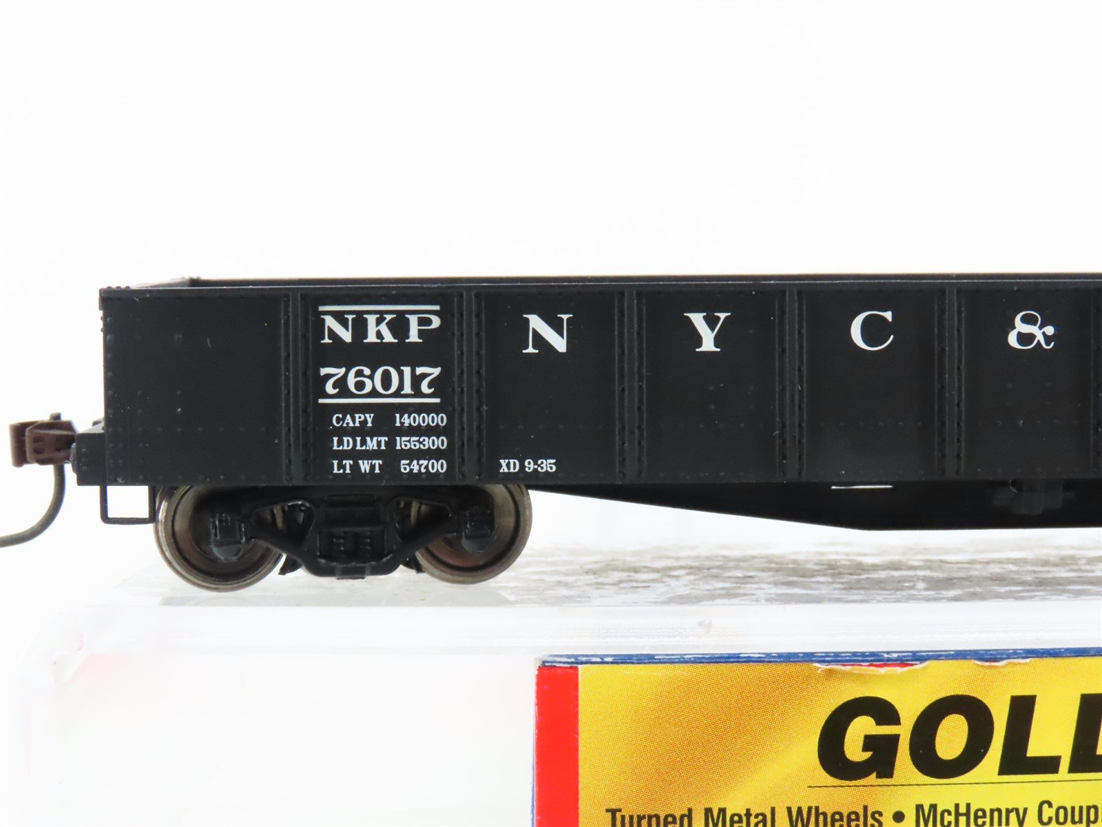 HO Scale Walthers Gold Line 932-7467 NKP Nickel Plate Road 46' Gondola #76017