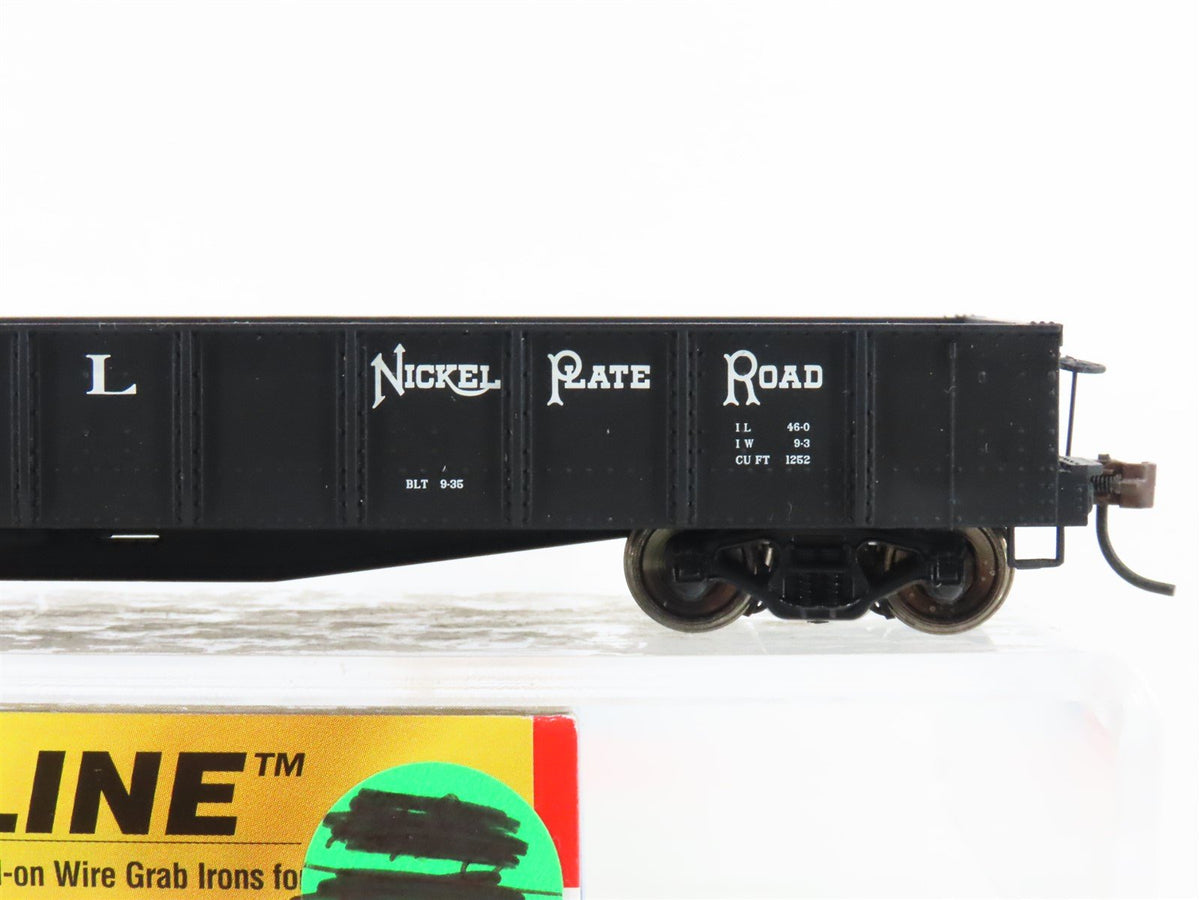 HO Scale Walthers Gold Line 932-7467 NKP Nickel Plate Road 46&#39; Gondola #76017