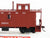 HO Scale Walthers 932-7505 WAB Wabash Railroad 30' Wood Caboose #2601