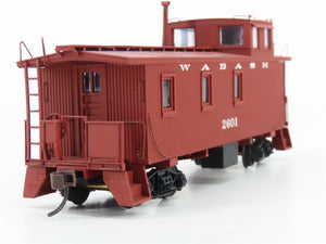 HO Scale Walthers 932-7505 WAB Wabash Railroad 30' Wood Caboose #2601