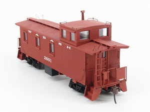 HO Scale Walthers 932-7505 WAB Wabash Railroad 30' Wood Caboose #2601
