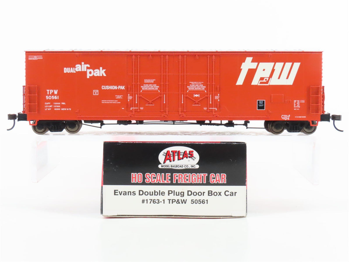 HO Scale Atlas 1763-1 TPW Toledo Peoria &amp; Western Double Door Box Car #50561