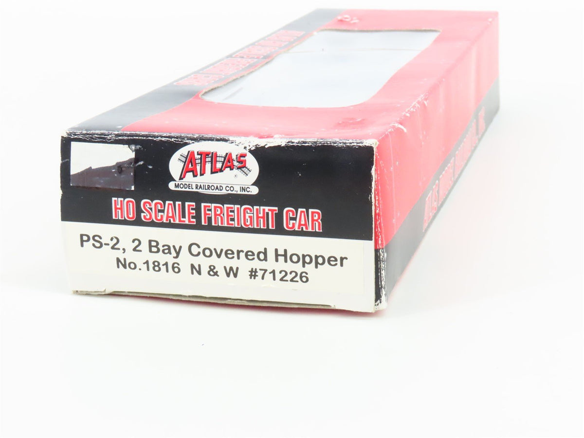 HO Scale Atlas 1818 N&amp;W Norfolk &amp; Western 2-Bay Covered Hopper #71226