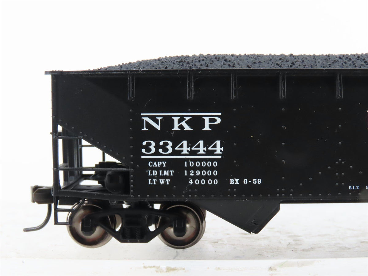 HO Scale Atlas Trainman 20000595 NKP Nickel Plate Road 2-Bay Hopper #33444
