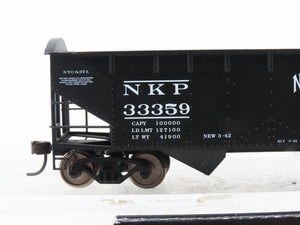 HO Scale Atlas Trainman 18898 NKP Nickel Plate Road 2-Bay Hopper #33359