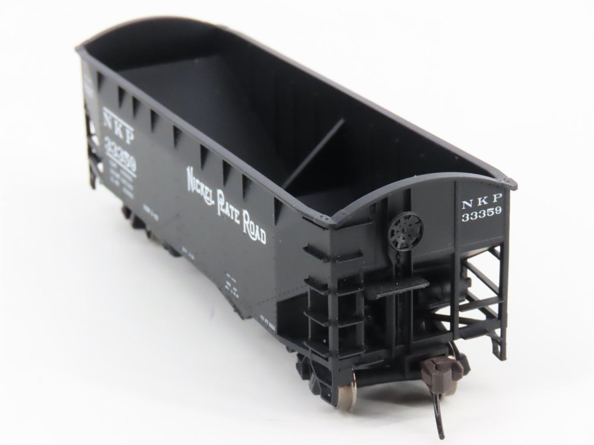 HO Scale Atlas Trainman 18898 NKP Nickel Plate Road 2-Bay Hopper #33359