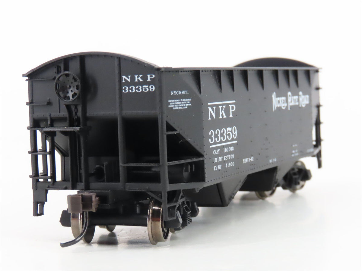 HO Scale Atlas Trainman 18898 NKP Nickel Plate Road 2-Bay Hopper #33359