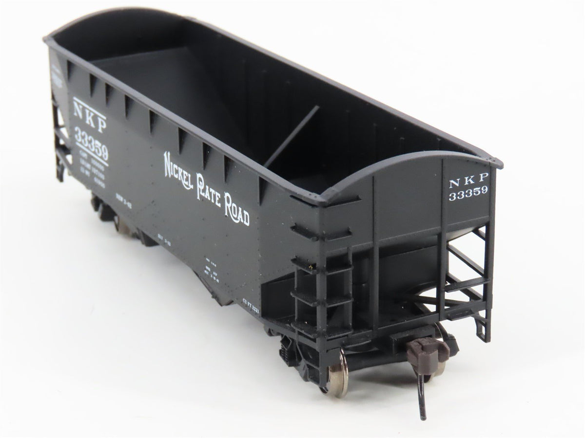 HO Scale Atlas Trainman 18898 NKP Nickel Plate Road 2-Bay Hopper #33359