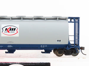 HO Scale Atlas 1120B ACFX Kerr McGee 3-Bay Cylindrical Hopper #62012