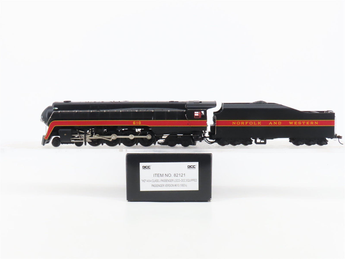 HO Bachmann Spectrum 82121 N&amp;W Norfolk &amp; Western 4-8-4 Class J Steam #610 w/ DCC