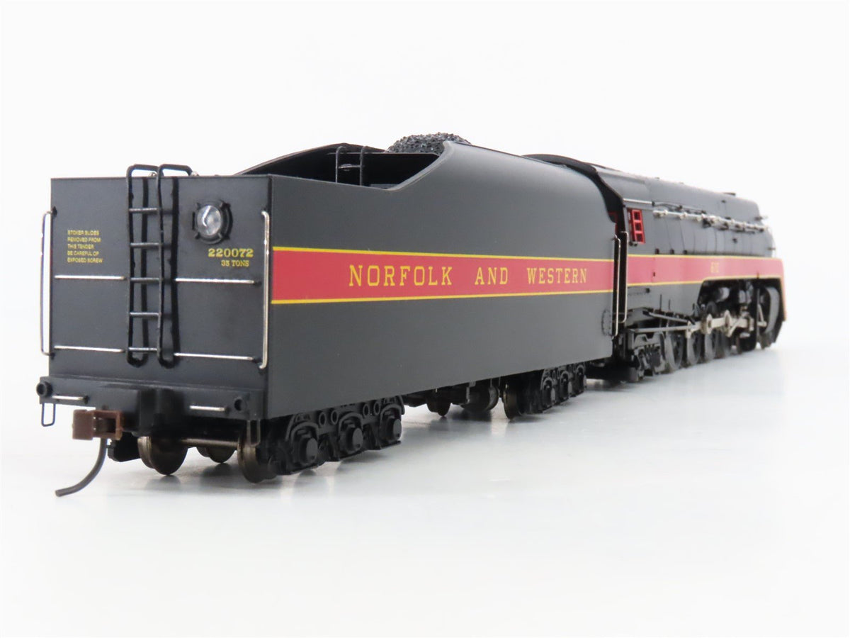 HO Bachmann Spectrum 82121 N&amp;W Norfolk &amp; Western 4-8-4 Class J Steam #610 w/ DCC