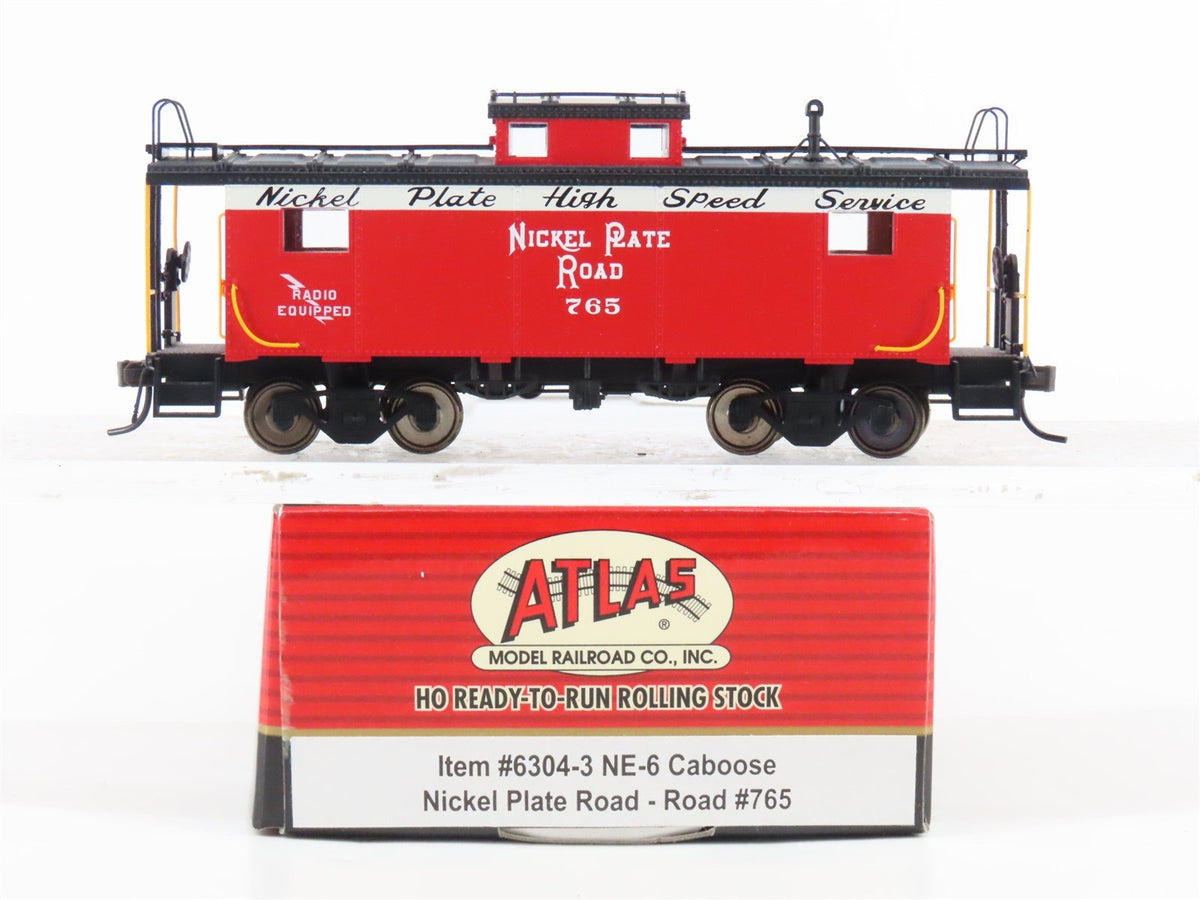 HO Scale Atlas 6304-3 NKP Nickel Plate Road NE-6 Caboose #765
