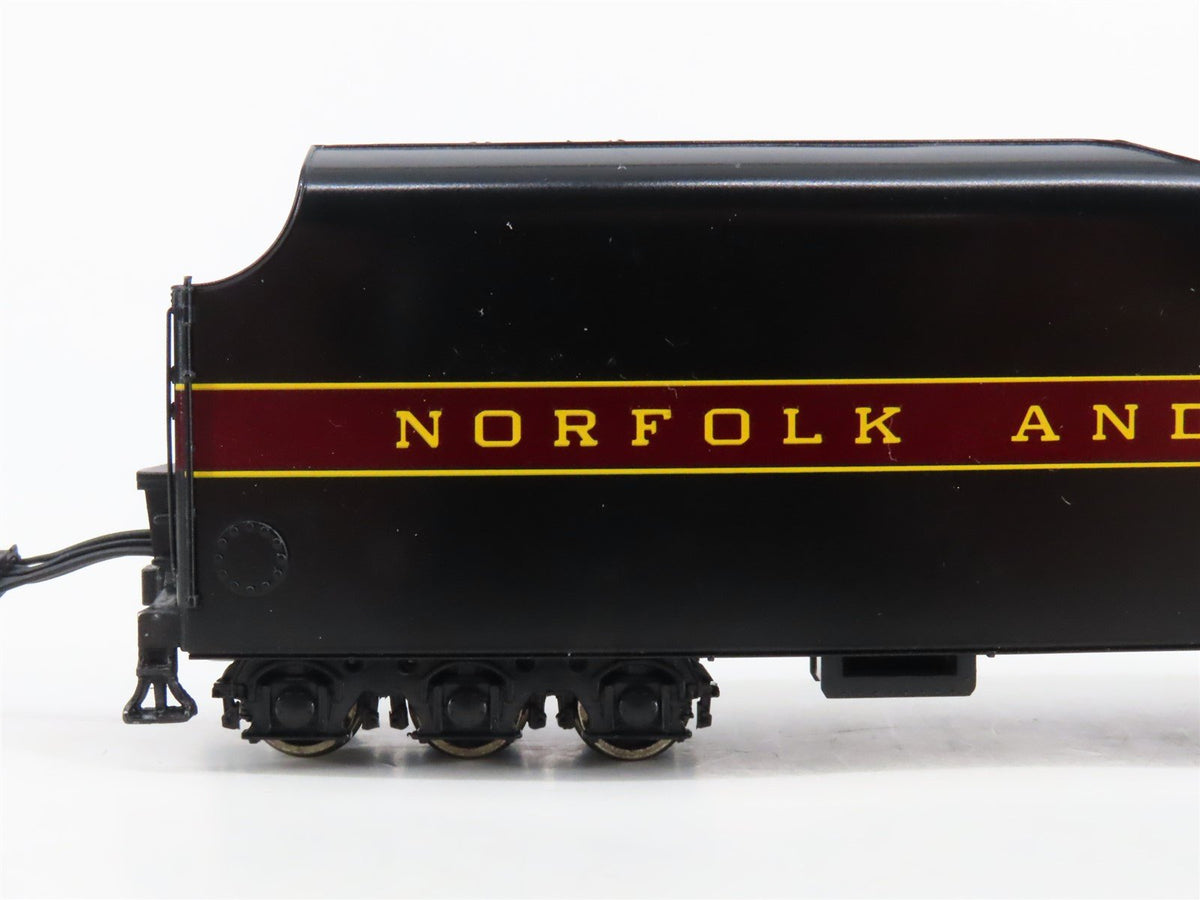 HO Broadway Limited BLI Stealth 1107 N&amp;W 4-8-4 Class J Steam #606 - DCC Ready