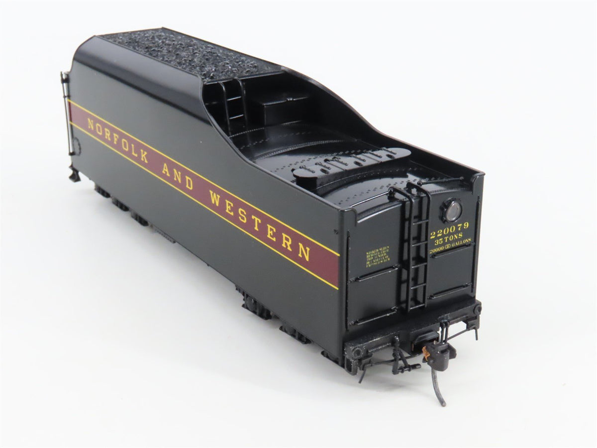 HO Broadway Limited BLI Stealth 1107 N&amp;W 4-8-4 Class J Steam #606 - DCC Ready