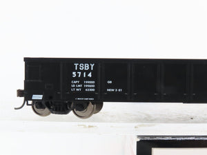 HO Scale Atlas Trainman 20000100 TSBY Tuscola & Saginaw Bay Gondola #5714