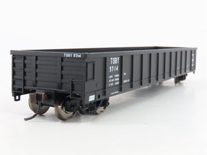 HO Scale Atlas Trainman 20000100 TSBY Tuscola & Saginaw Bay Gondola #5714