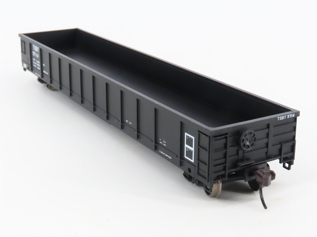 HO Scale Atlas Trainman 20000100 TSBY Tuscola &amp; Saginaw Bay Gondola #5714