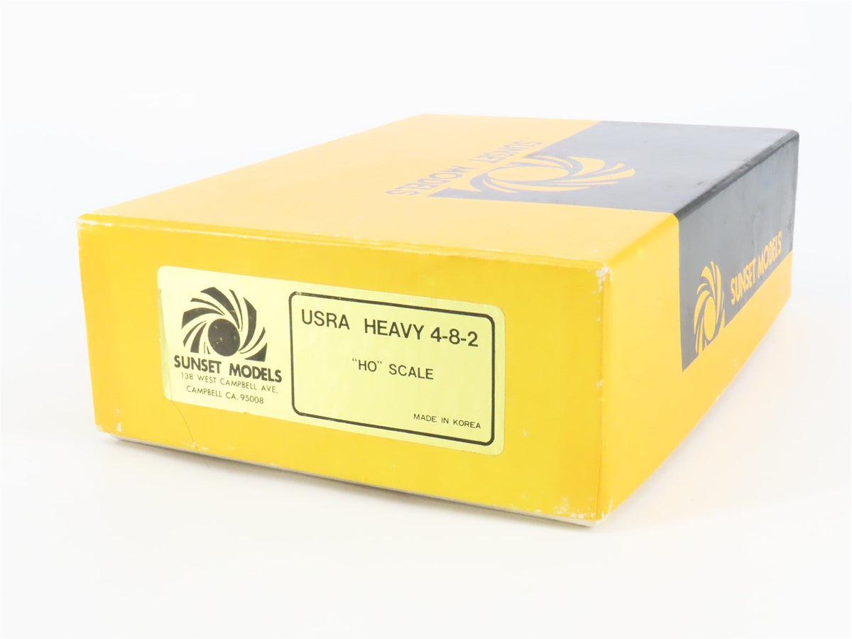 HO Scale Sunset Models BRASS Undecorated USRA Heavy 4-8-2 Steam Locomotive