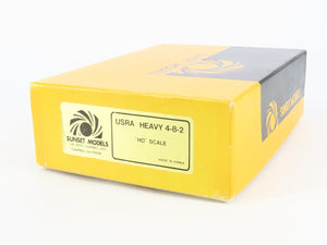 HO Scale Sunset Models BRASS Undecorated USRA Heavy 4-8-2 Steam Locomotive