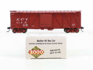 HO Scale PROTO 2000 920-54175 ACY Akron Canton & Youngstown 40' Box Car #1125