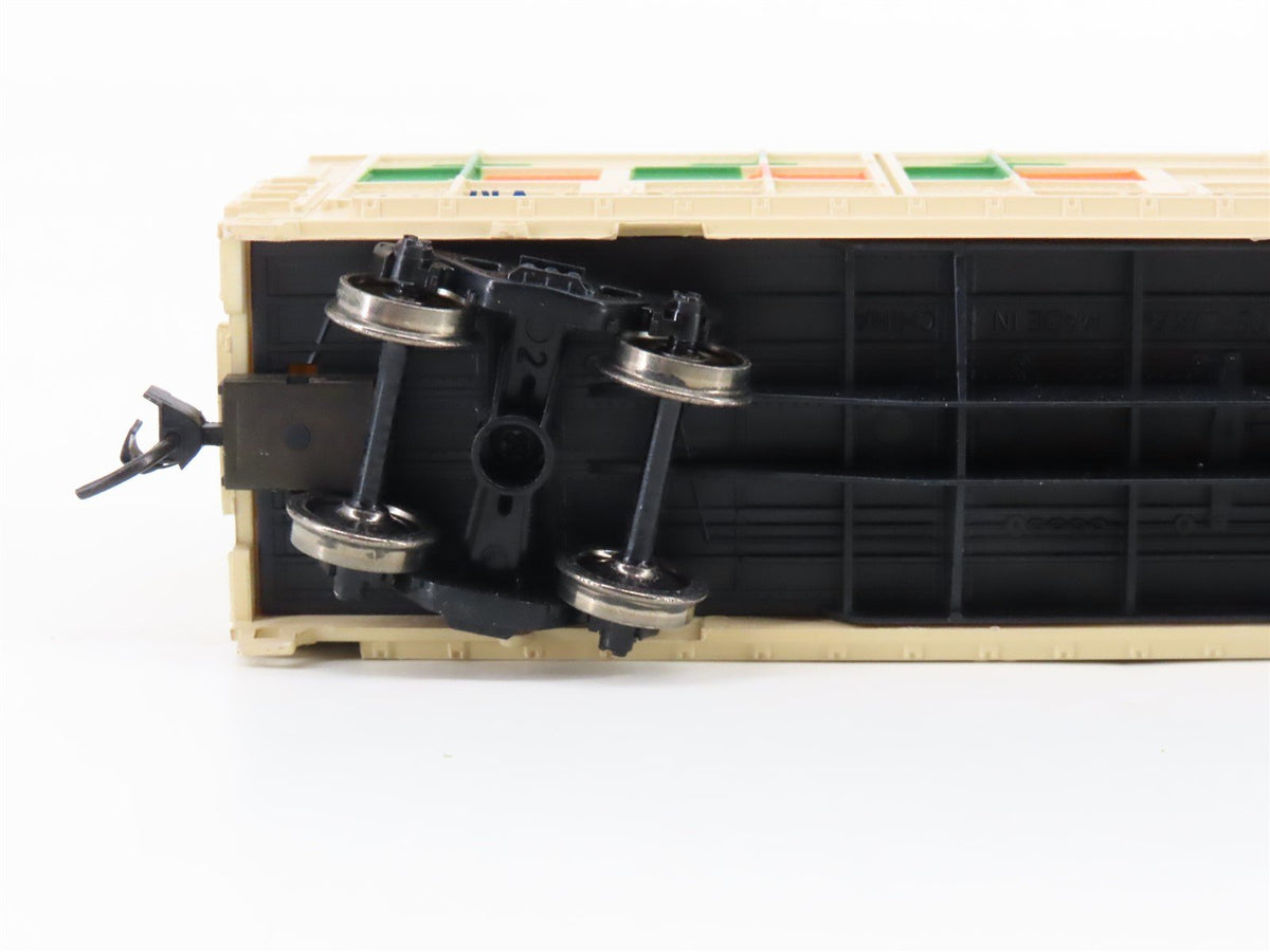 HO Scale PROTO 1000 101211 LUNX Lignum 60&#39; Thrall Door Box Car #80016
