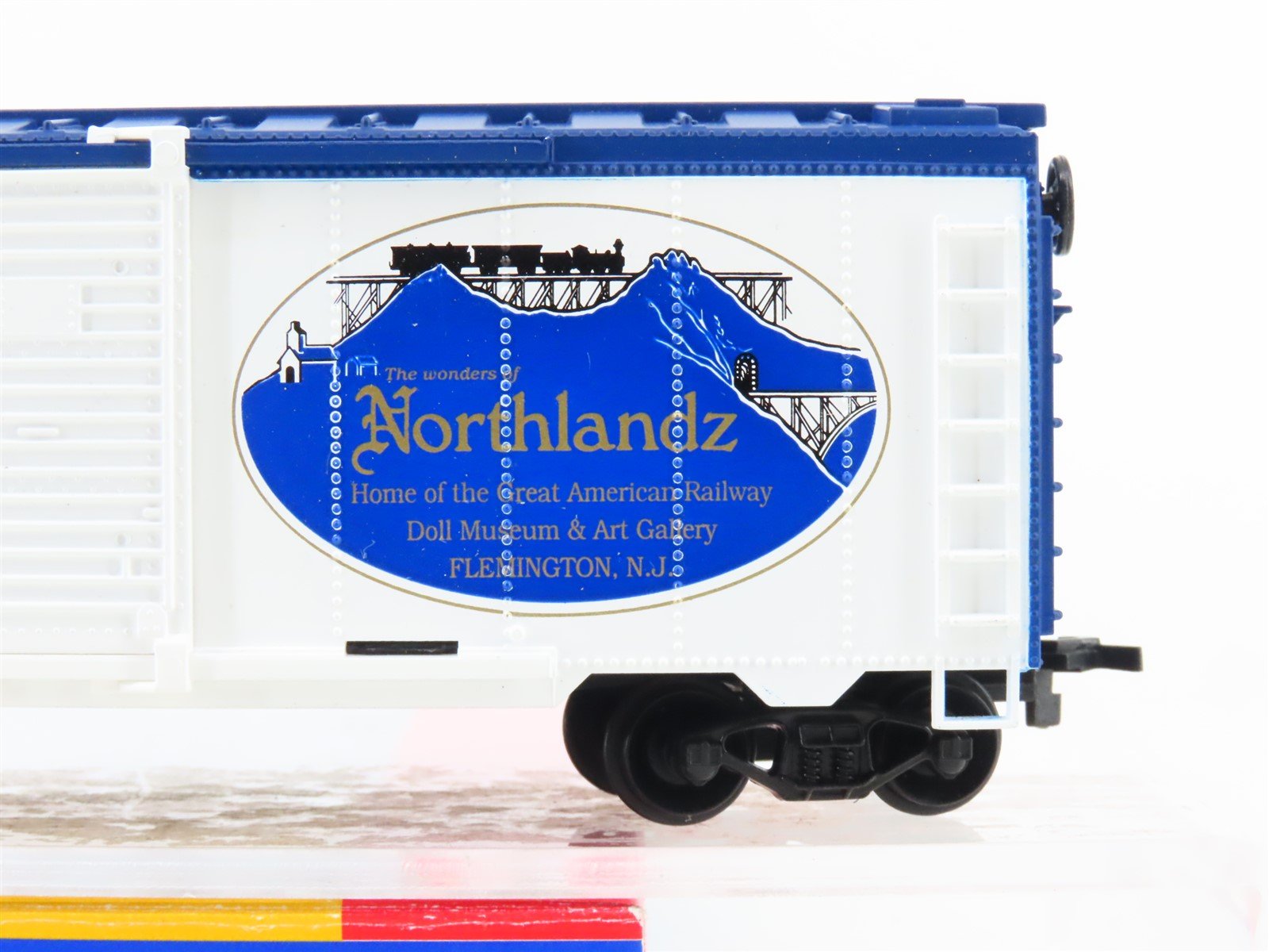 HO Scale Life-Like 8584 Northlandz Scenic Wonderland Single Door Box Car #1997