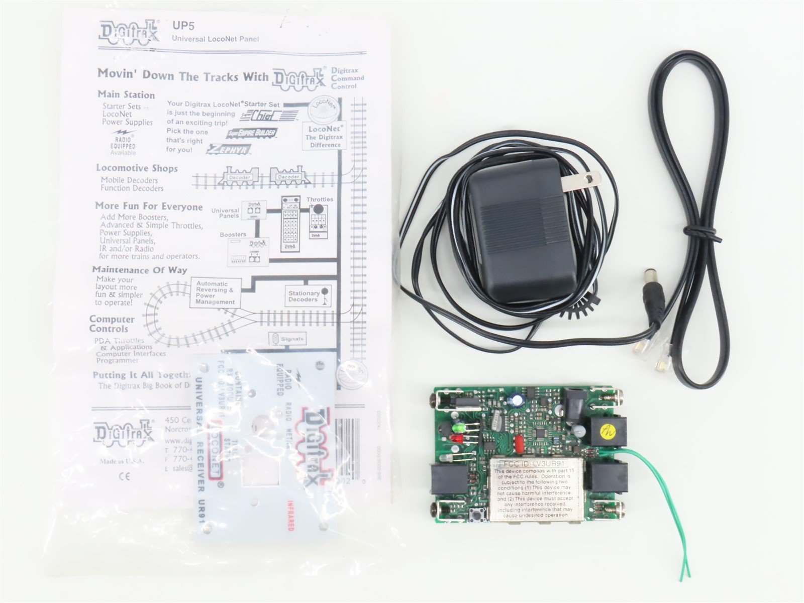 Digitrax UP5 & UR91 LocoNet Universal Port
