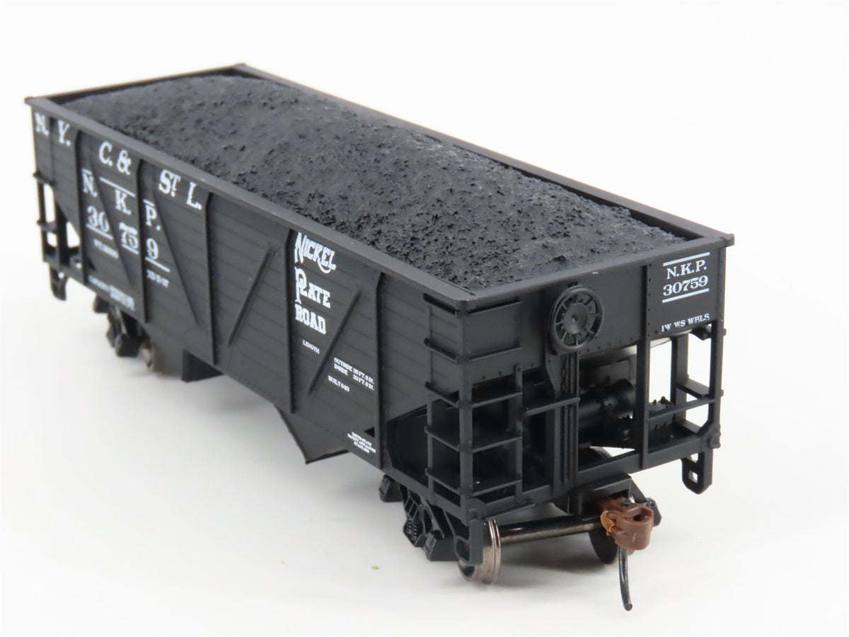 HO Scale Athearn Roundhouse RND70237 NKP Nickel Plate Road 2-Bay Hopper #30759