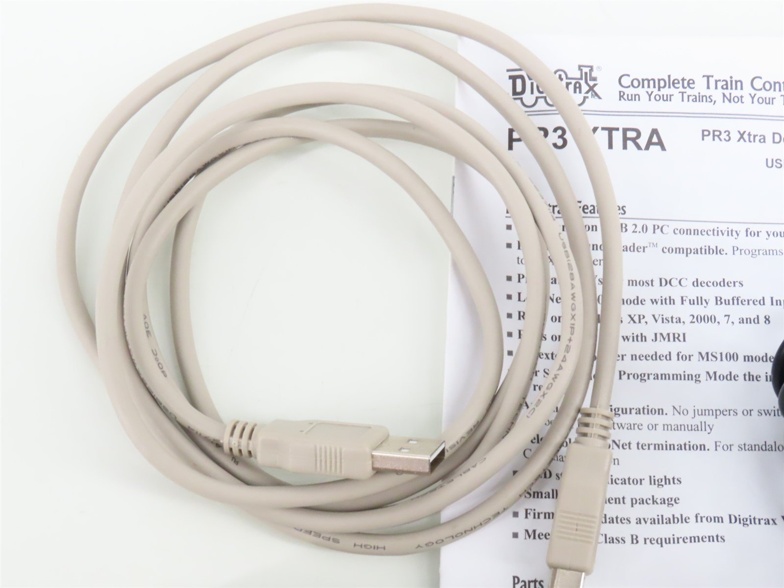 Digitrax PR3 Xtra USB Decoder Programmer