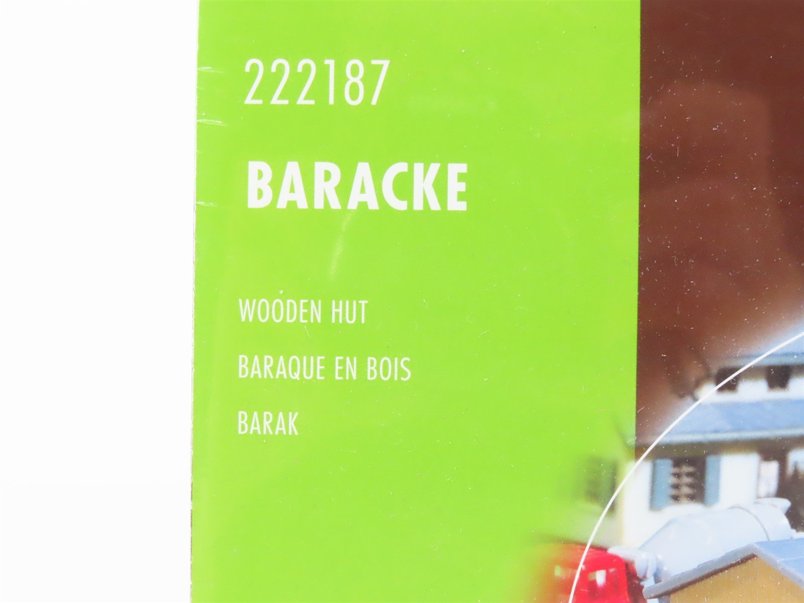N 1/160 Scale FALLER Kit #222187 Wooden Hut - Sealed