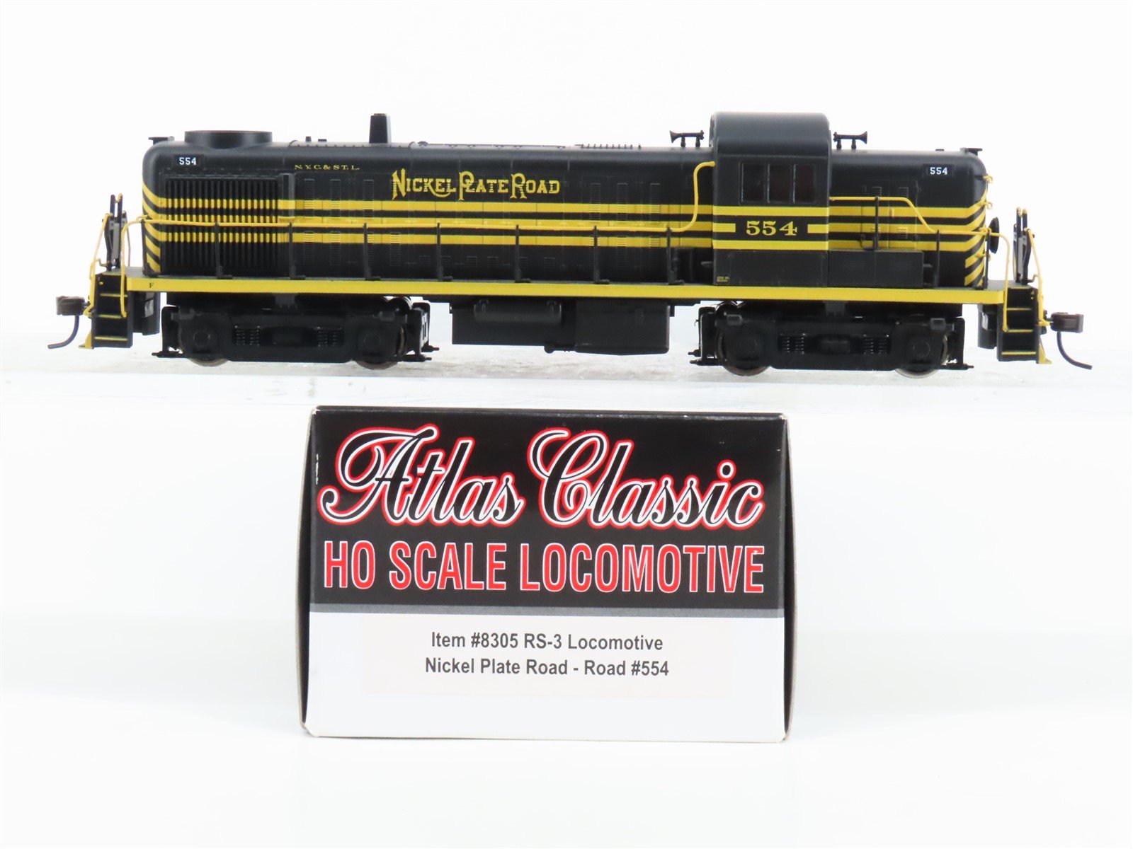 HO Scale Atlas Classic 8305 NKP Nickel Plate Road ALCO RS-3 Diesel #554