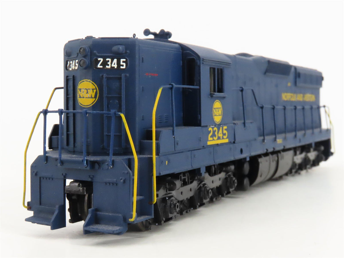 HO Scale Athearn 3800 N&amp;W Norfolk &amp; Western EMD SD9 Diesel #2345 - Custom