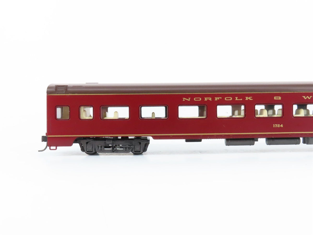 HO Scale Bachmann 43-1291 N&amp;W Norfolk &amp; Western Railroad Passenger 6-Car Set