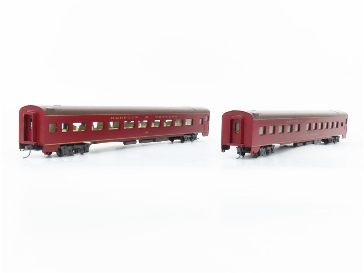 HO Scale Bachmann 43-1291 N&amp;W Norfolk &amp; Western Railroad Passenger 6-Car Set