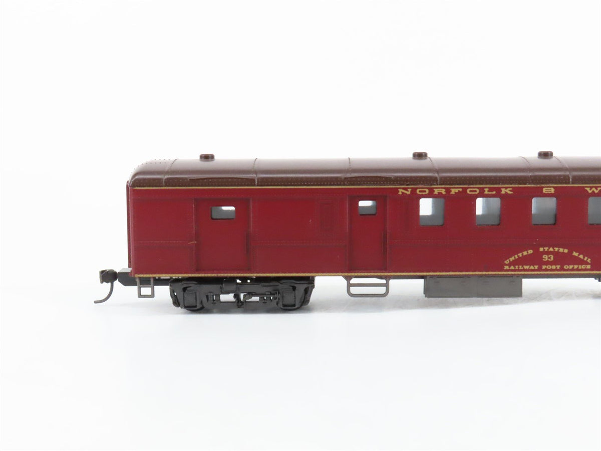 HO Scale Bachmann 43-1291 N&amp;W Norfolk &amp; Western Railroad Passenger 6-Car Set